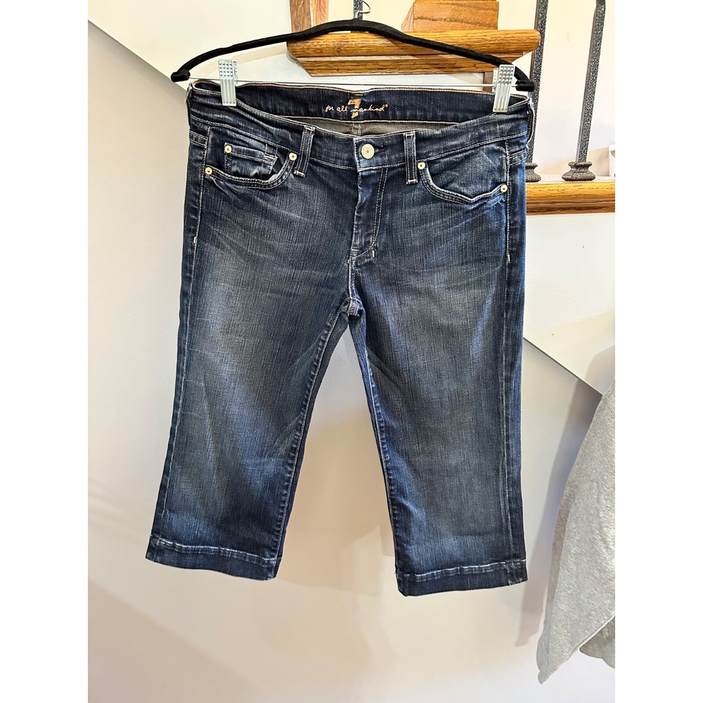 7 for‎ all mankind capri jeans 29